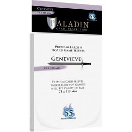  Протектори за карти Paladin - Genevieve 75 x 110 (55 бр.)