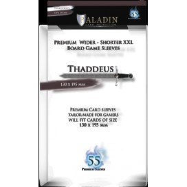  Протектори за карти Paladin - Thaddeus 130 x 195 (55 бр.)