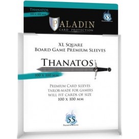  Протектори за карти Paladin - Thanatos 100 x 100 (55 бр.)
