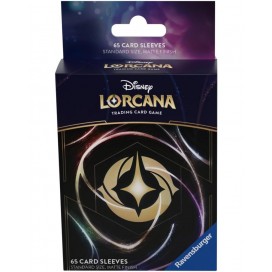 Протектори за карти Ravensburger - Disney Lorcana TCG: Shimmering Skies - Card Back (65 бр.) Протектори за карти Ravensburger - Disney Lorcana TCG: Shimmering Skies - Card Back (65 бр.)