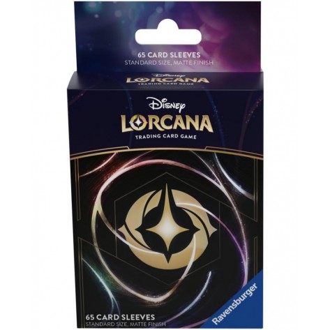 Протектори за карти Ravensburger - Disney Lorcana TCG: Shimmering Skies - Card Back (65 бр.)