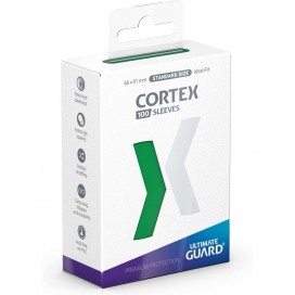 Протектори за карти Ultimate Guard Cortex Sleeves Standard Size, зелени (100 бр.)