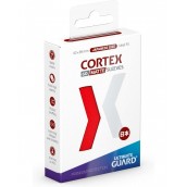  Протектори за карти Ultimate Guard Cortex Sleeves Matte Japanese Size - Червени (60 бр.)