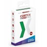 Протектори за карти Ultimate Guard Cortex Sleeves Matte Japanese Size - Зелени (60 бр.)