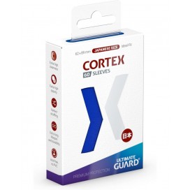 Протектори за карти Ultimate Guard Cortex Sleeves Japanese Size - Сини (60 бр.)