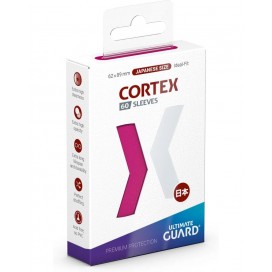 Протектори за карти Ultimate Guard Cortex Sleeves Japanese Size - Розови (60 бр.)