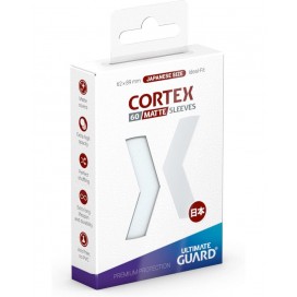 Протектори за карти Ultimate Guard Cortex Sleeves Matte Japanese Size - Прозрачни (60 бр.)
