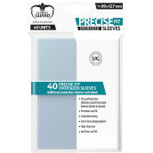 Протектори за карти Ultimate Guard Precise-Fit Sleeves Oversized, Transparent (40 бр.) Протектори за карти Ultimate Guard Precise-Fit Sleeves Oversized, Transparent (40 бр.)
