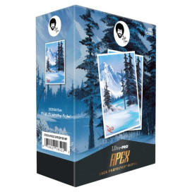 Протектори за карти Ultra Pro - Bob Ross: Winter Paradise Apex Deck Protector (105 бр.)