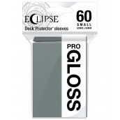  Протектори за карти Ultra Pro - Eclipse Gloss Small Size, Smoke Grey (60 бр.)