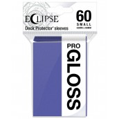  Протектори за карти Ultra Pro - Eclipse Gloss Small Size, Royal Purple (60 бр.)