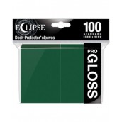  Протектори за карти Ultra Pro - Eclipse Pro-Gloss Standard Size, Forest Green (100 бр.)