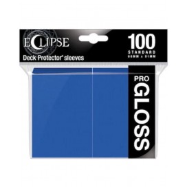  Протектори за карти Ultra Pro - Eclipse Pro-Gloss Standard Size, Pacific Blue (100 бр.)