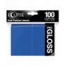 Протектори за карти Ultra Pro - Eclipse Pro-Gloss Standard Size, Pacific Blue (100 бр.)
