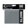 Протектори за карти Ultra Pro - Eclipse Pro-Matte Standard Size, Smoke Grey (100 бр.)