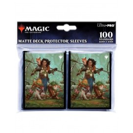 Протектори за карти Ultra Pro - Magic: The Gathering Wilds of Eldraine, Ellivere of the Wild Court (100 бр.)