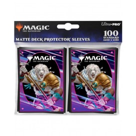  Протектори за карти Ultra Pro - Magic: The Gathering Fondations, Ajani (100 бр.)