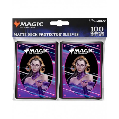 Протектори за карти Ultra Pro - Magic: The Gathering Fondations, Liliana (100 бр.)