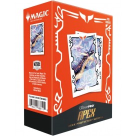 Протектори за карти Ultra Pro - Magic the Gathering: Tarkir Dragonstorm Apex Deck Protector, Mardu (105 бр.)