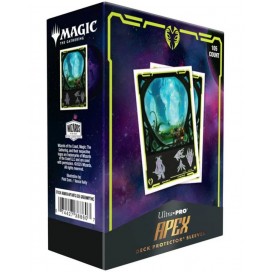  Протектори за карти Ultra Pro - Magic the Gathering: Edge of Eternities Apex Deck Protector, Mythic Green (105 бр.)