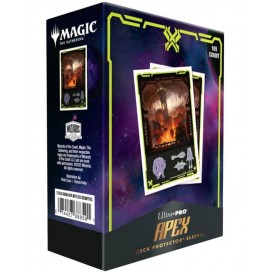  Протектори за карти Ultra Pro - Magic the Gathering: Edge of Eternities Apex Deck Protector, Mythic Red (105 бр.)
