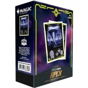 Протектори за карти Ultra Pro - Magic the Gathering: Edge of Eternities Apex Deck Protector, Mythic Black (105 бр.)