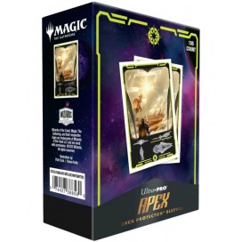  Протектори за карти Ultra Pro - Magic the Gathering: Edge of Eternities Apex Deck Protector, Mythic White (105 бр.)