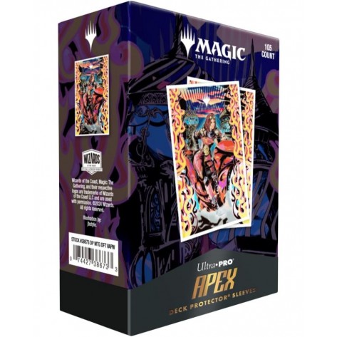 Протектори за карти Ultra Pro - Magic the Gathering: Aetherdrift Apex Deck Protector, Chandra, Spark Hunter (105 бр.)