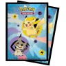  Протектори за карти Ultra Pro - Pikachu & Mimikyu (65 бр.)