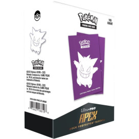 Протектори за карти Ultra Pro - Pokemon TCG: Gengar Apex Deck Protector Sleeves (105 бр.)