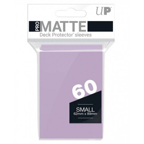  Протектори за карти Ultra Pro - PRO-Matte Small Size, Lilac (60 бр.)