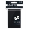  Протектори за карти Ultra Pro - PRO-Matte Standard Size, Black (50 бр.)