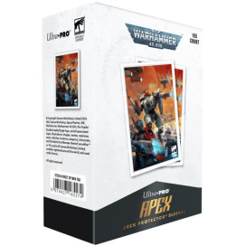  Протектори за карти Ultra Pro - Warhammer 40K: T’au Empire Apex Deck Protector (105 бр.)