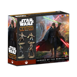 Разширение на настолна игра Star Wars Legion - Heroes of the Rebellion Character Expansion