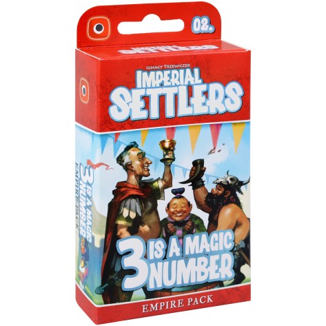 Разширение за настолна игра Imperial Settlers: 3 Is A Magic Number - Empire Pack