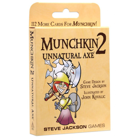 Разширение за игра с карти Munchkin 2 - Unnatural Axe