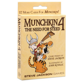  Разширение за игра с карти  Munchkin 4 - Need for Steed