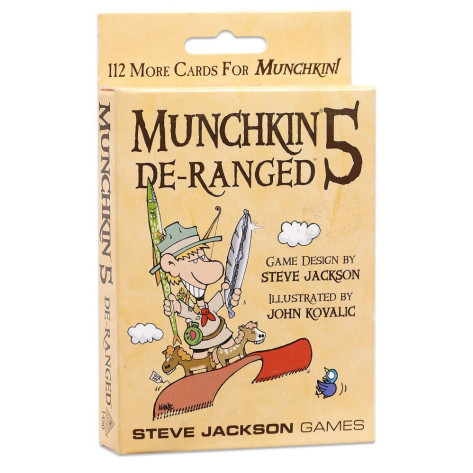 Разширение за игра с карти Munchkin 5 - De-Ranged