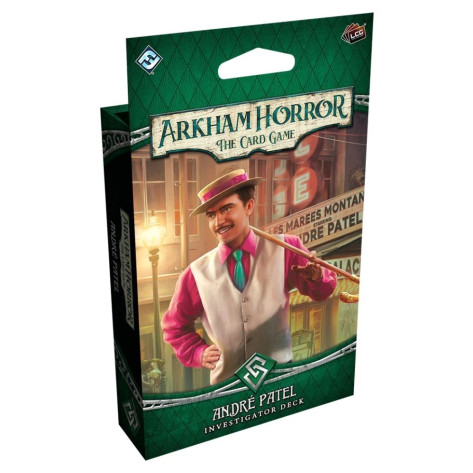 Разширение за настолна игра Arkham Horror: The Card Game - Andre Patel Investigator Deck
