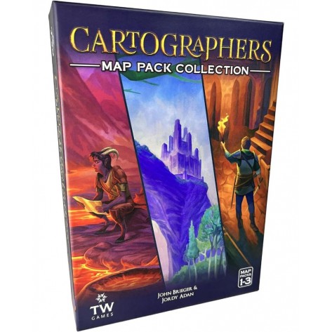Разширение за настолна игра Cartographers - Map Pack 1: Nebblis
