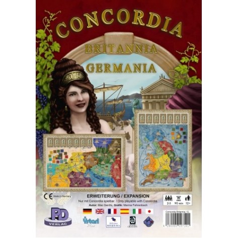 Разширение за настолна игра Concordia: Britannia & Germania