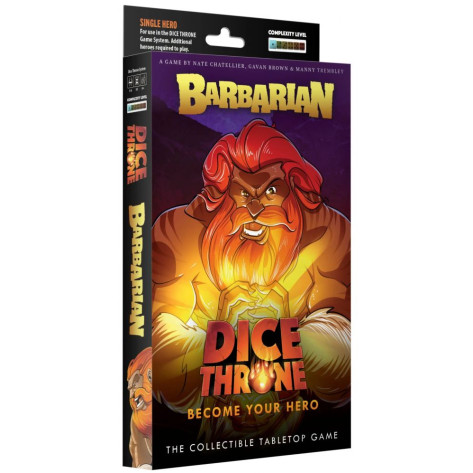 Разширение за настолна игра Dice Throne: Barbarian Hero Pack