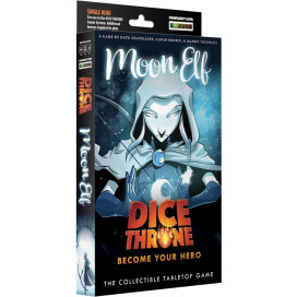 Разширение за настолна игра Dice Throne: Moon Elf Hero Pack