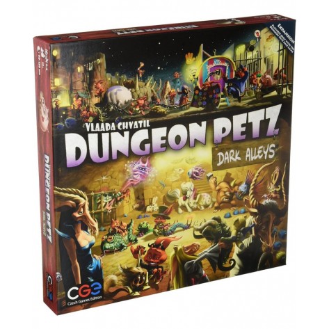 Разширение за настолна игра Dungeon Petz - Dark Alleys