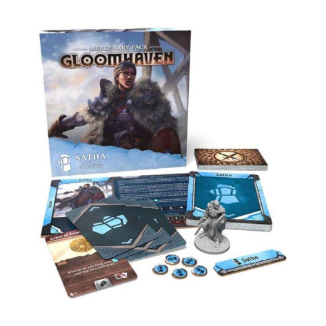 Разширение за настолна игра Gloomhaven: Mercenary Pack - Satha, Mayor of Frosthaven