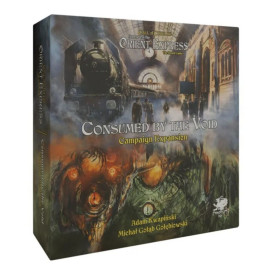 Разширение за настолна игра Horror on the Orient Express: The Board Game - Consumed by the Void Разширение за настолна игра Horror on the Orient Express: The Board Game - Consumed by the Void