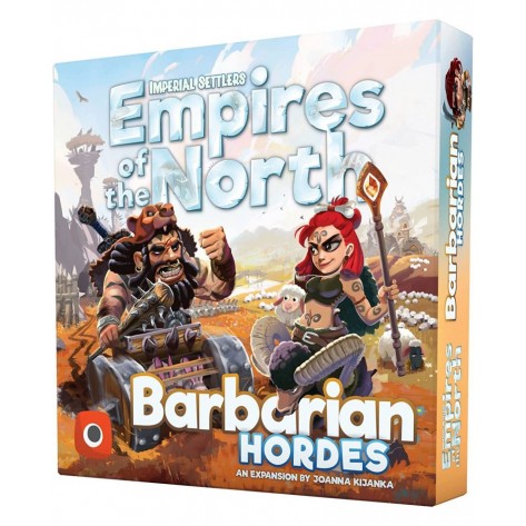  Разширение за настолна игра Imperial Settlers: Empires of the North - Barbarian Hordes