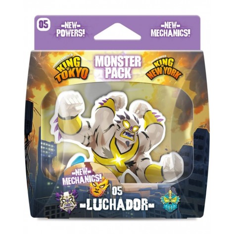 Разширение за настолна игра King of Tokyo/New York: Monster Pack - Luchador