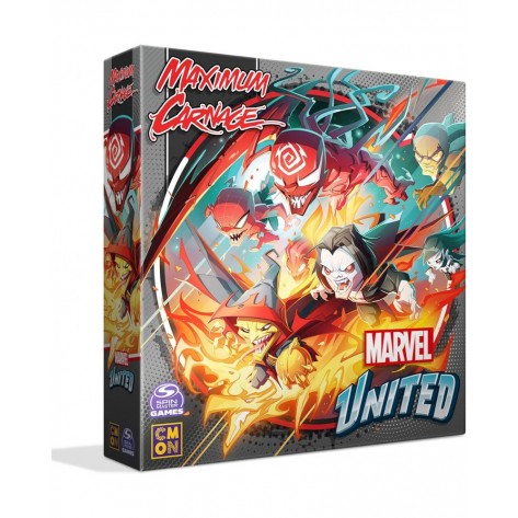 Разширение за настолна игра Marvel United: Maximum Carnage