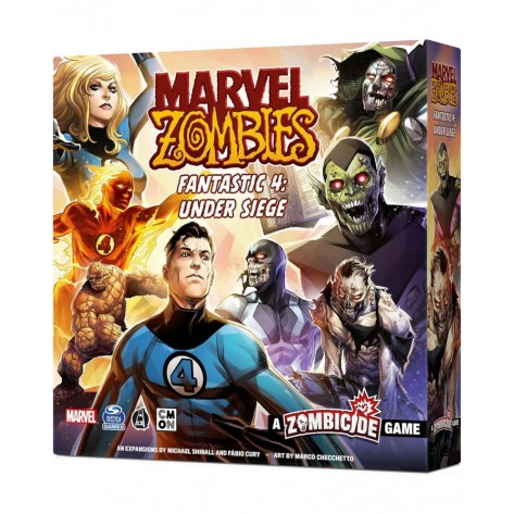 Разширение за настолна игра Marvel Zombies: A Zombicide Game – Fantastic 4: Under Siege